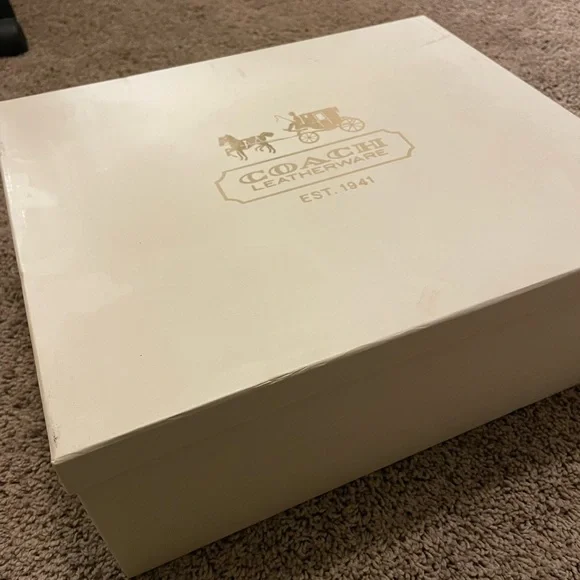 Coach Black Patterned Boots - Picture 2 of 5